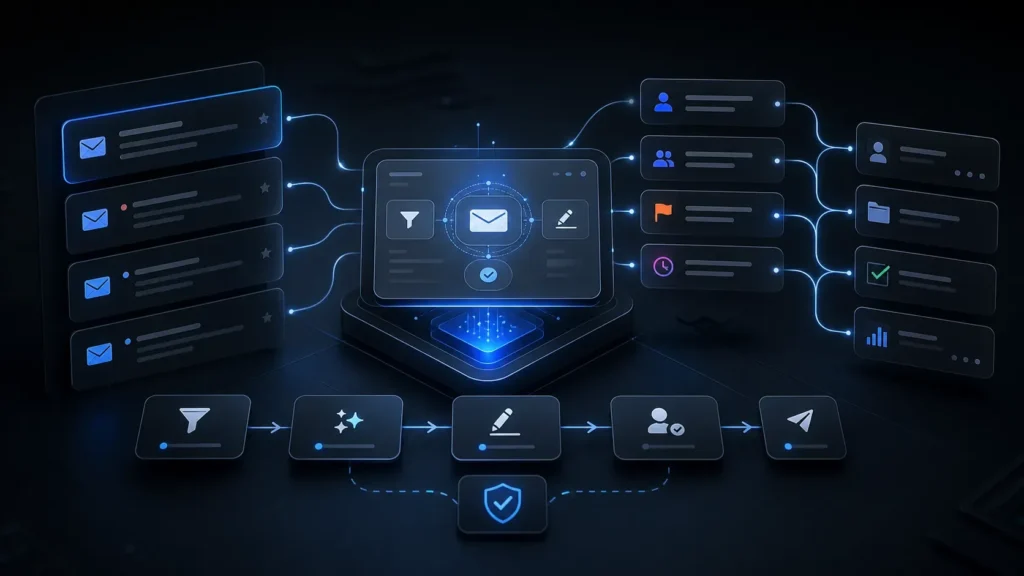 AI follow up automation in practice for a home service business
