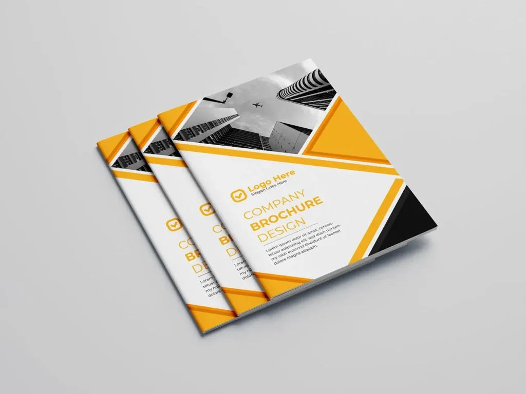 Business card and brochure design supporting contractor lead growth