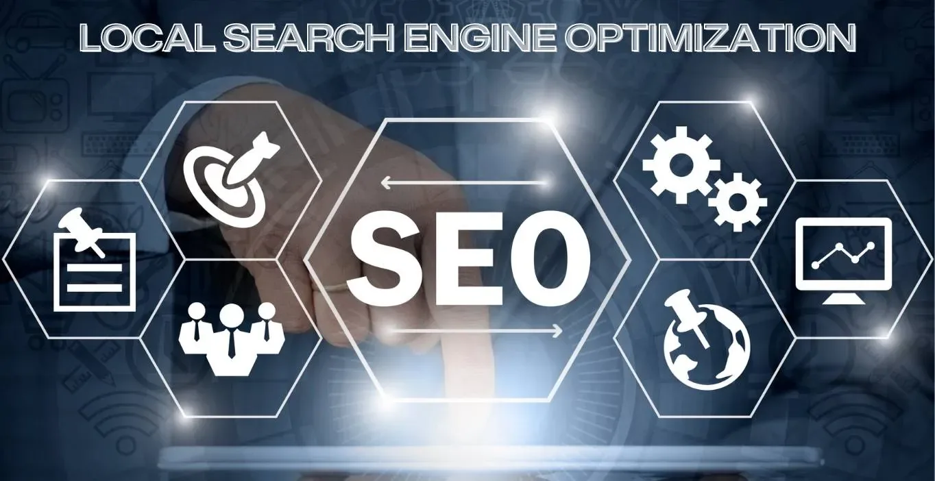 Diagram of local search engine optimization components