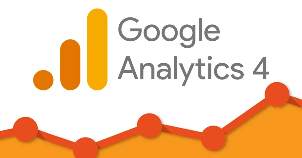 Google Analytics 4 setup shown for a contractor marketing campaign