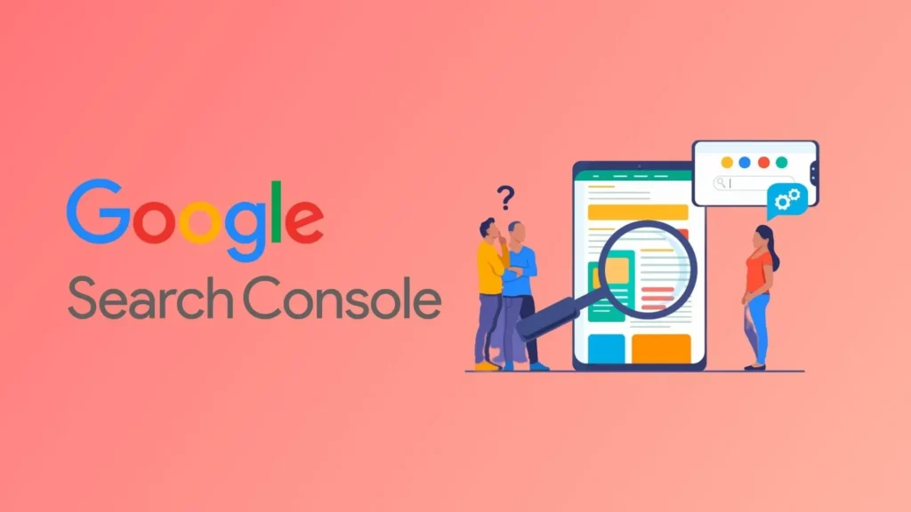 Google Search Console setup shown for a contractor marketing campaign
