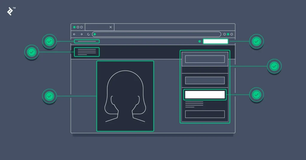 Landing page design supporting contractor lead growth