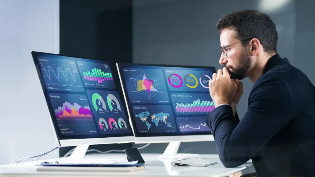 Marketing analytics for contractors shown for a contractor marketing campaign